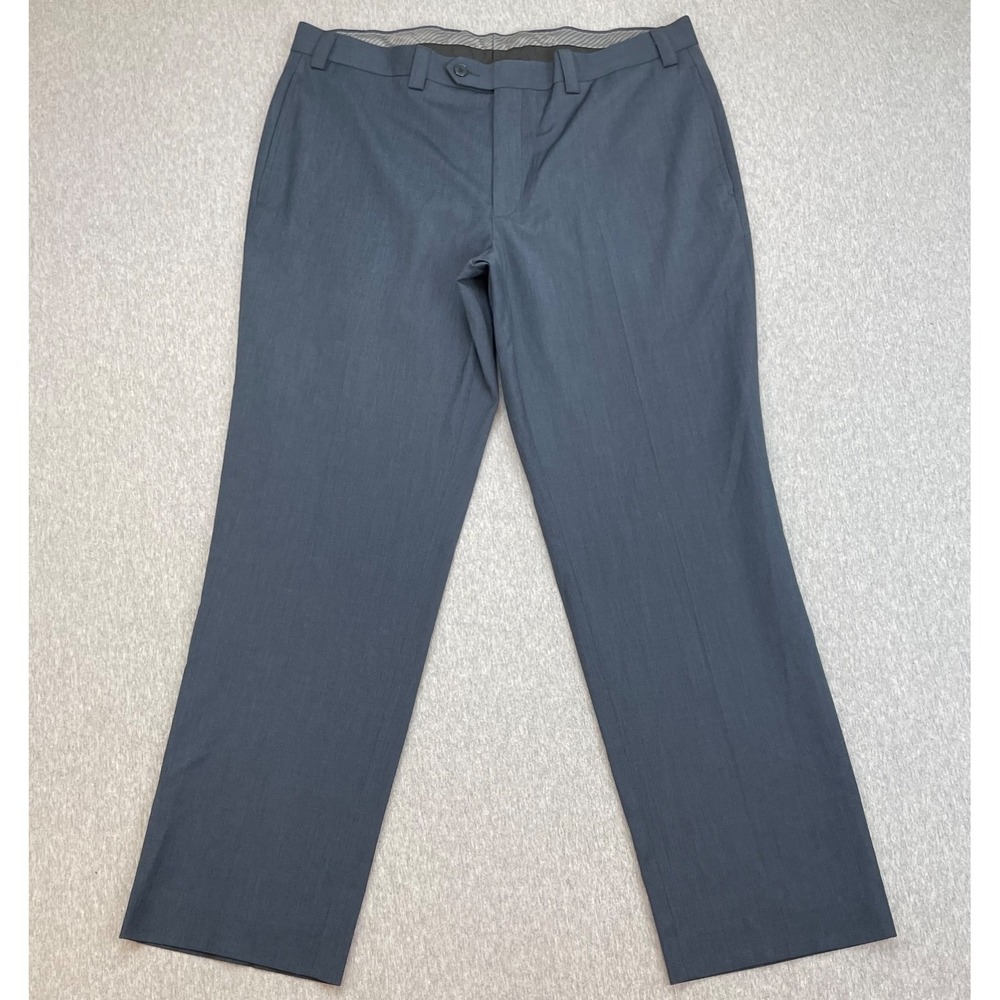 Lauren Ralph Lauren Pants Mens 36 x 30 Navy Blue Performance Flat Front Straight